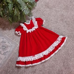 Vintage velvet dress